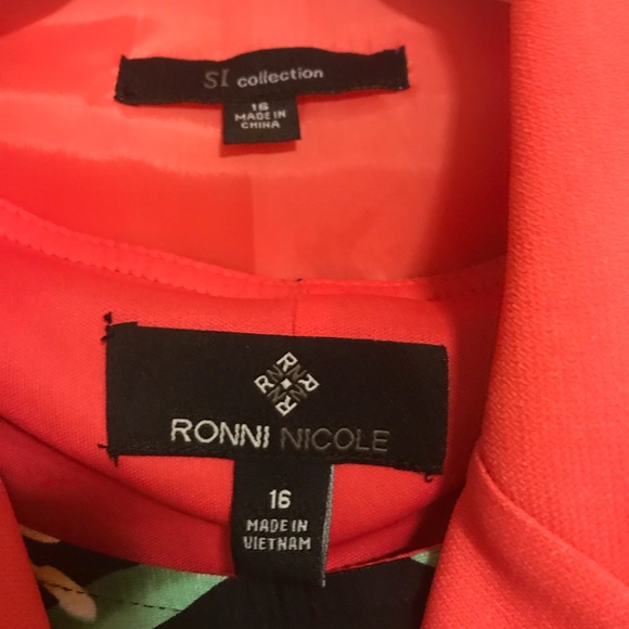 Ronni Nicole Two Piece Dress and Jacket Set - Picture 3 of 3